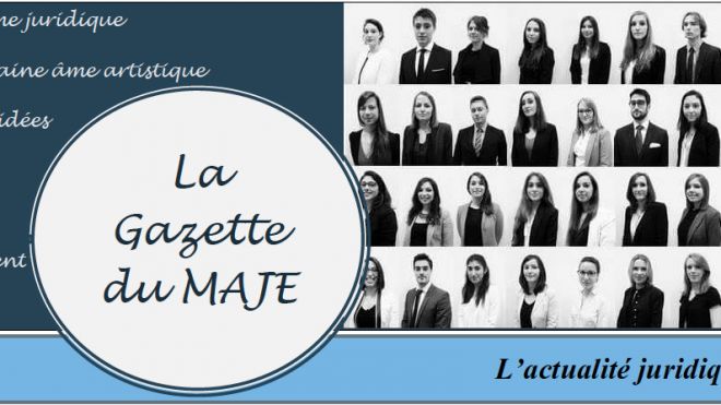 Gazette du MAJE N°6 - Avril 2017